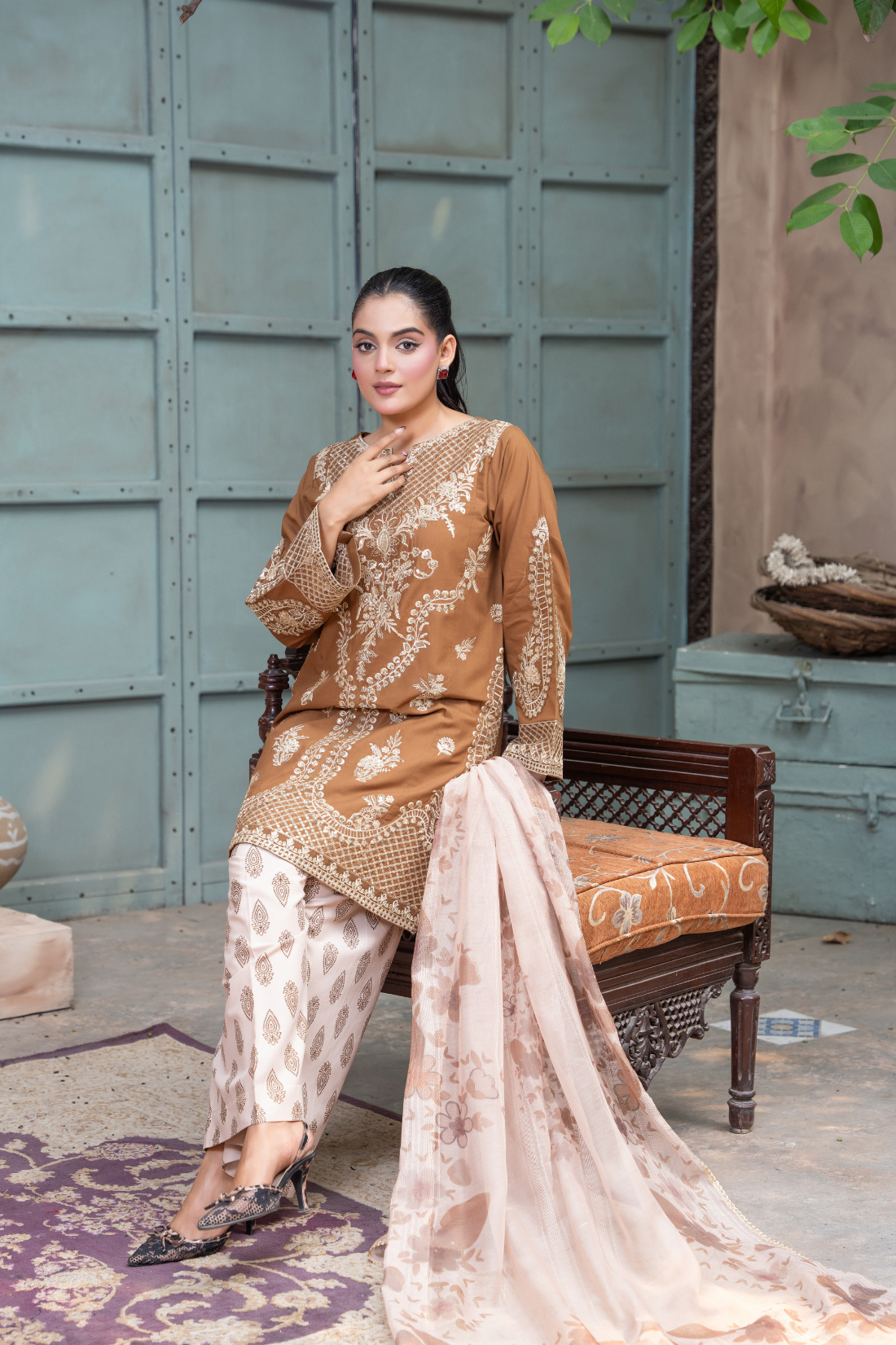 Mahnoor Bliss - 3pc Suit Ready to wear