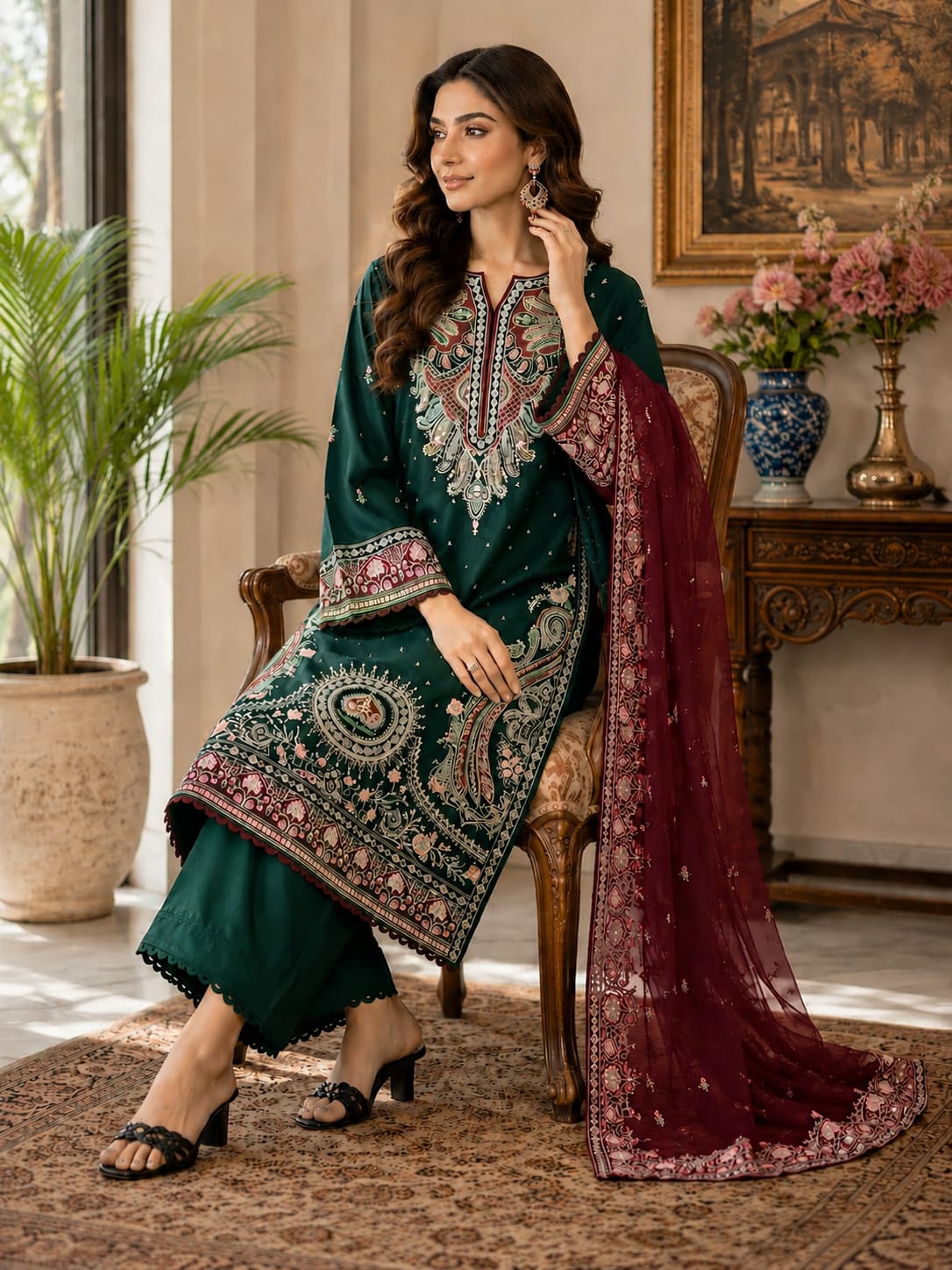 Aks- 3pc Suit Ready to wear