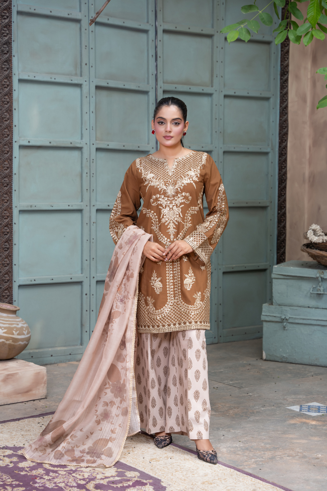 Mahnoor Bliss - 3pc Suit Ready to wear