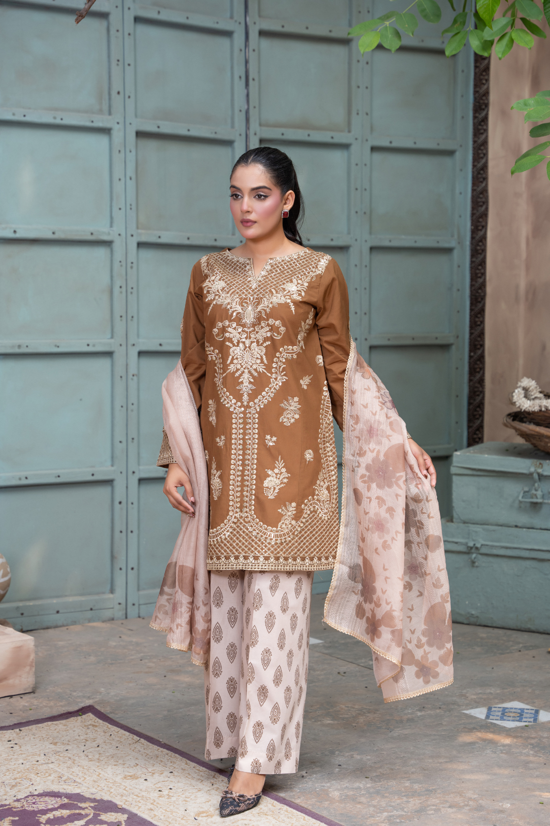 Mahnoor Bliss - 3pc Suit Ready to wear