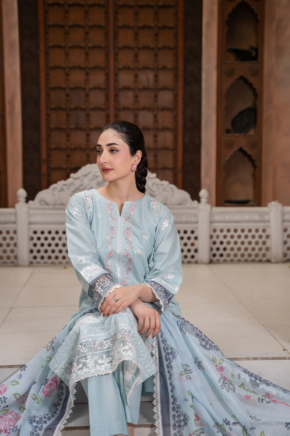 Eshal Noor - 3pc Suit Ready to wear