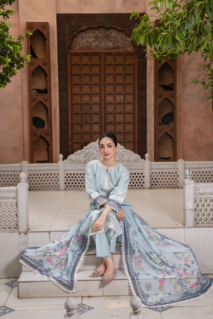 Eshal Noor - 3pc Suit Ready to wear