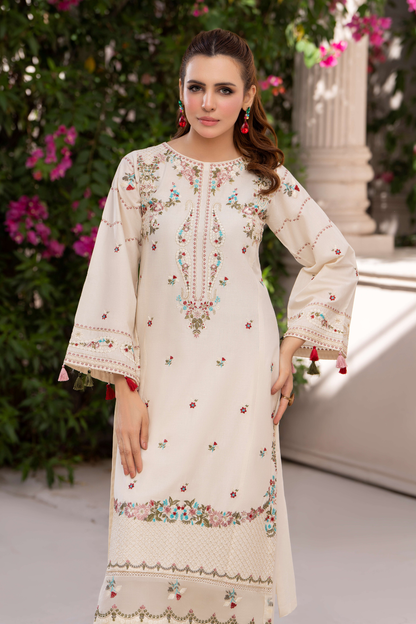 Ivory Gulnaar - 3pc Suit Ready to wear