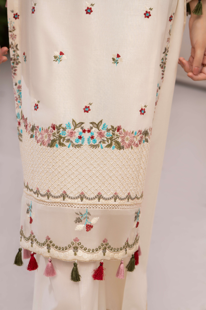 Ivory Gulnaar - 3pc Suit Ready to wear
