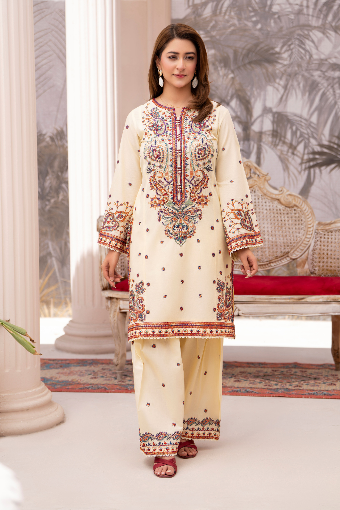Nigar-e-Kash - 3pc Suit Ready to wear