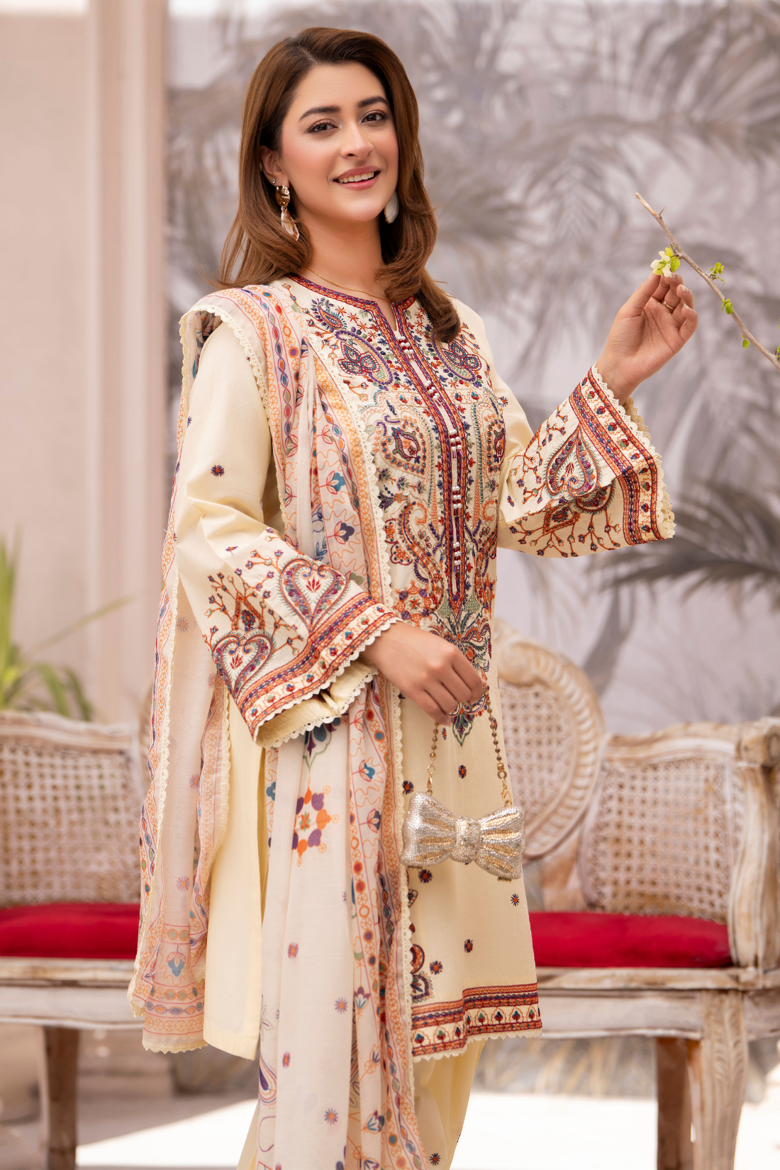 Nigar-e-Kash - 3pc Suit Ready to wear
