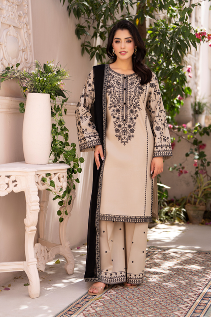 Noir-e-Zainab - 3pc Suit Ready to wear