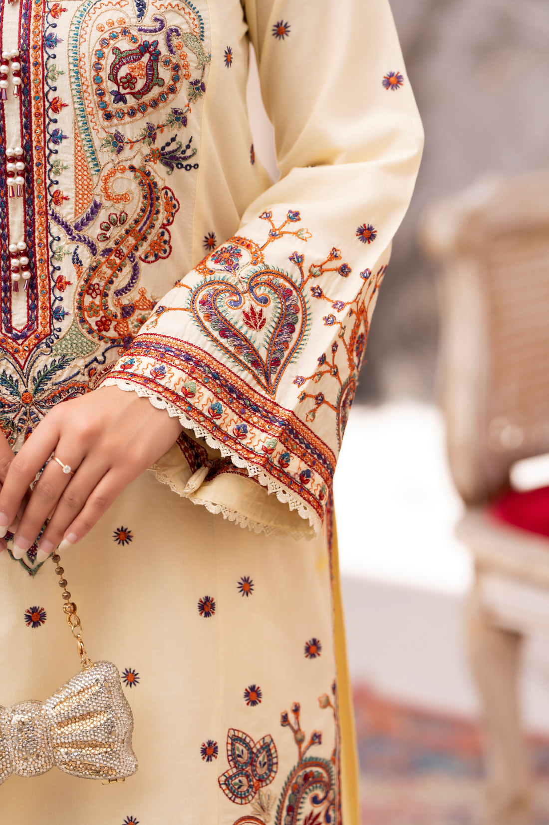 Nigar-e-Kash - 3pc Suit Ready to wear