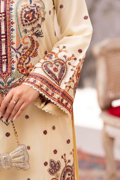 Nigar-e-Kash - 3pc Suit Ready to wear
