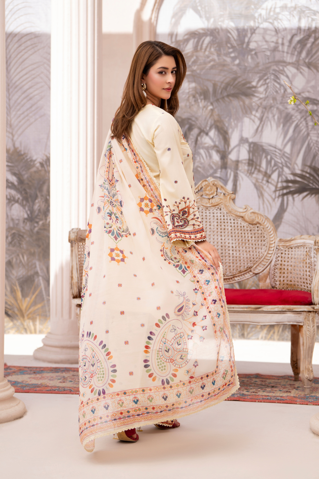 Nigar-e-Kash - 3pc Suit Ready to wear