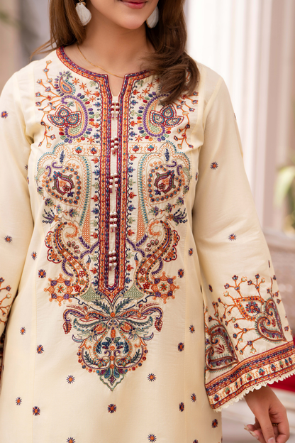 Nigar-e-Kash - 3pc Suit Ready to wear